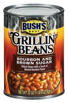 Bush's Best Grillin' Beans, Bourbon & Brown Sugar (22 oz, 6 Pack)