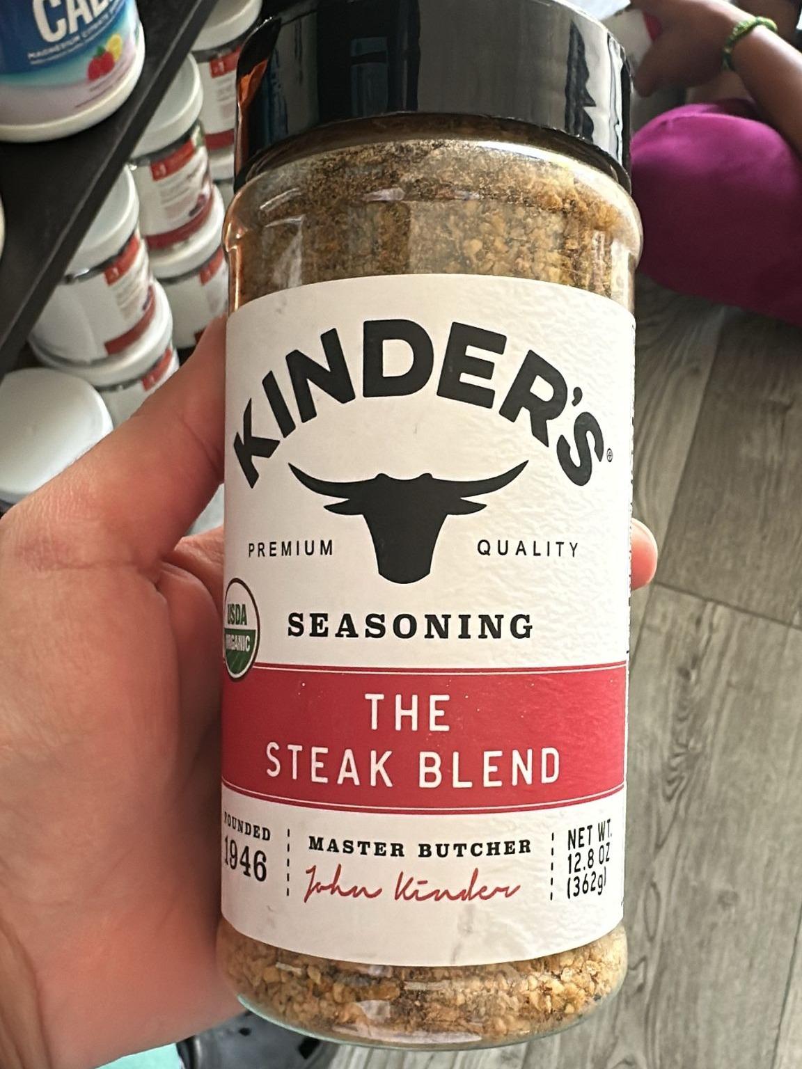 Kinder's The Steak Blend Seasoning, 12.8 oz