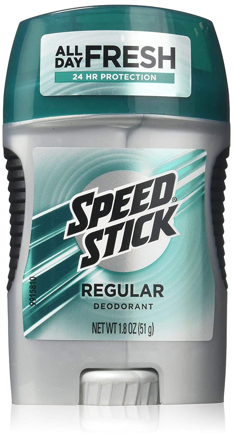 Speed Stick Deodorant for Men, Regular, 1.8 oz (Pack of 3)