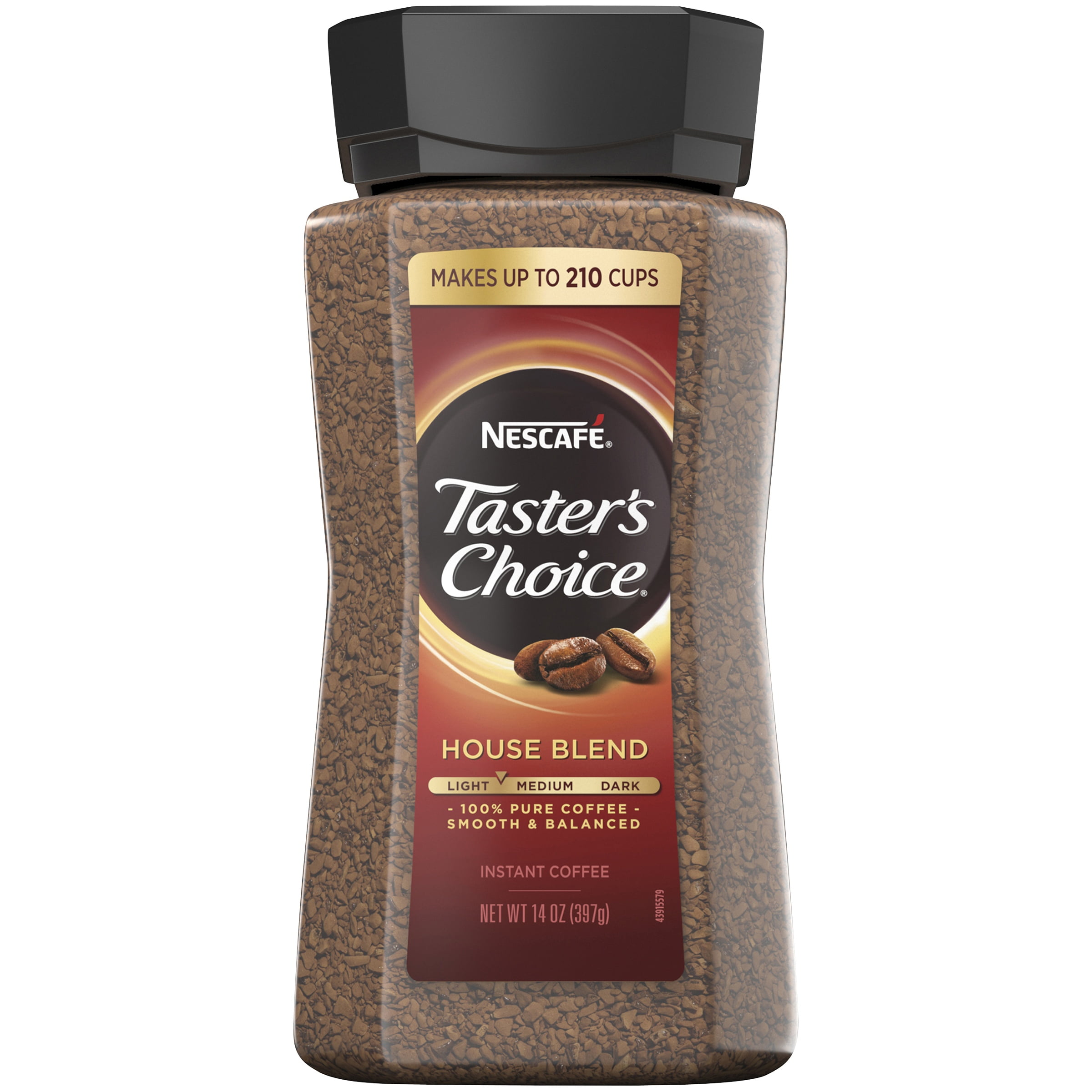 Nescafé Taster's Choice House Blend Instant Coffee, 14 oz Jar