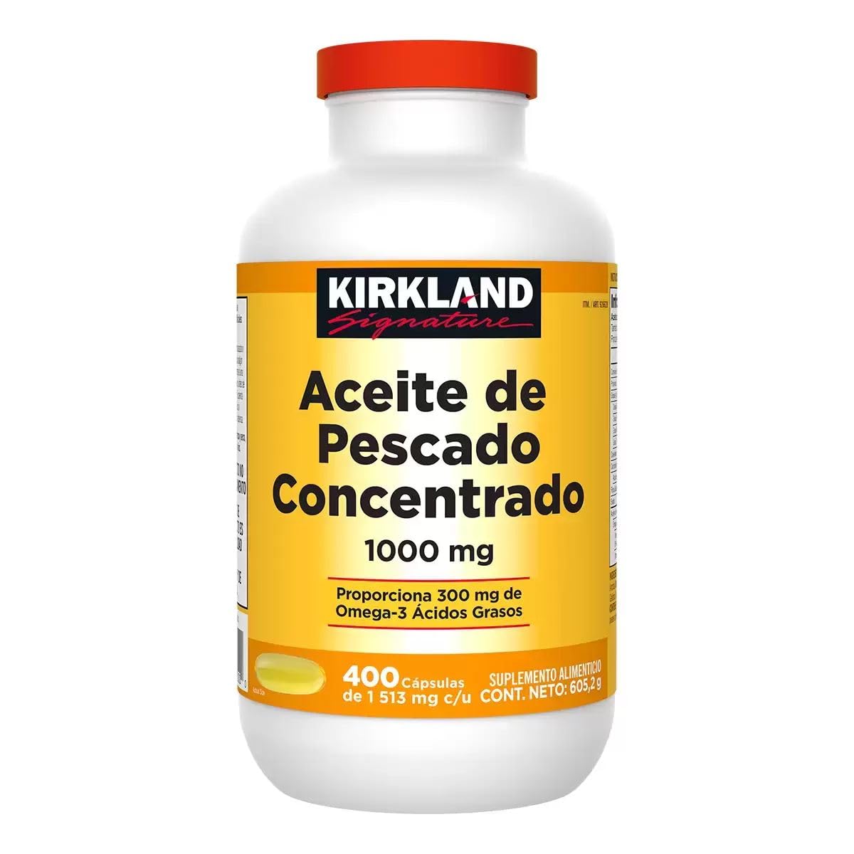 Kirkland Signature Fish Oil Omega-3 Softgels