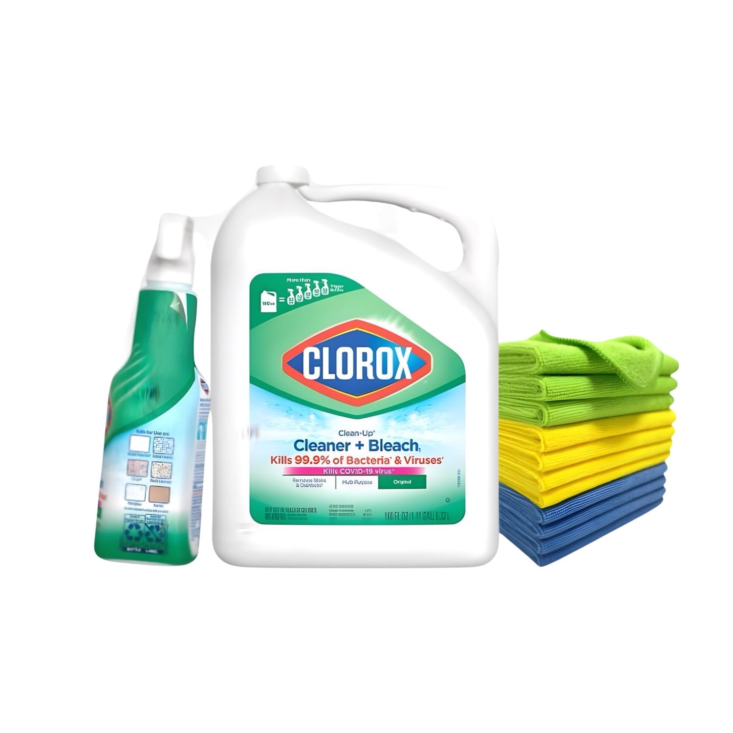Clorox Cleaner Spray with Bleach and Refill Combo, 212 fl oz