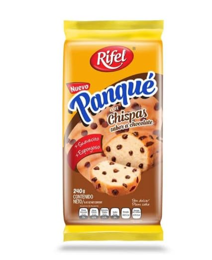 Sliced Pound Cake with Chocolate Flavored Chips, 4-Pack (8.5 oz Each)
