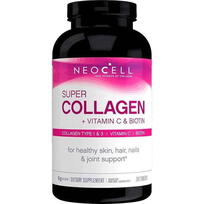 NeoCell Super Collagen + C, Type 1 & 3 Collagen, 360 Tablets