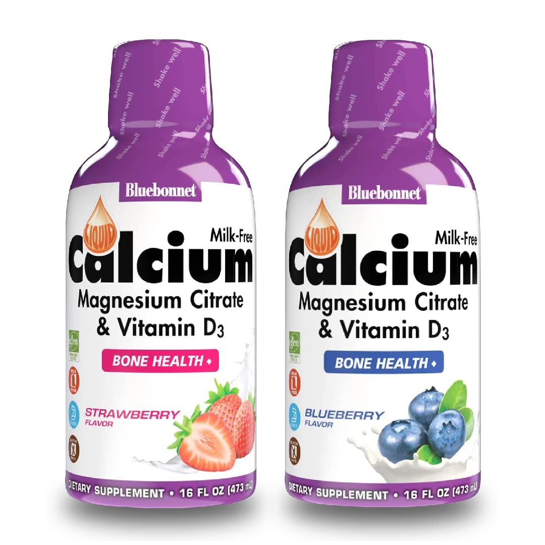 Bluebonnet Nutrition Liquid Calcium Magnesium Citrate plus Vitamin D3