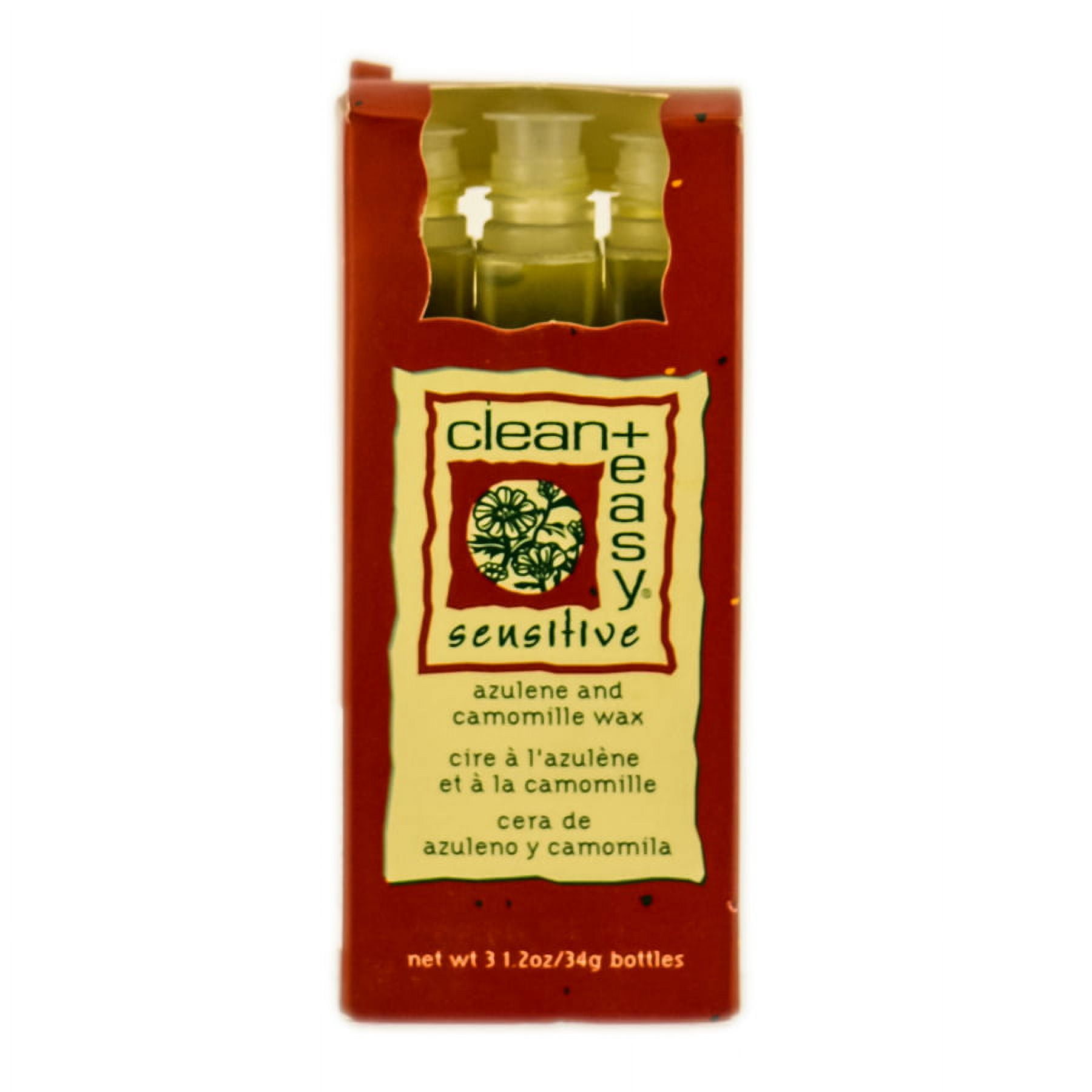 Clean+Easy Sensitive Azulene & Chamomile Wax Refills (3 x 1.2 oz)