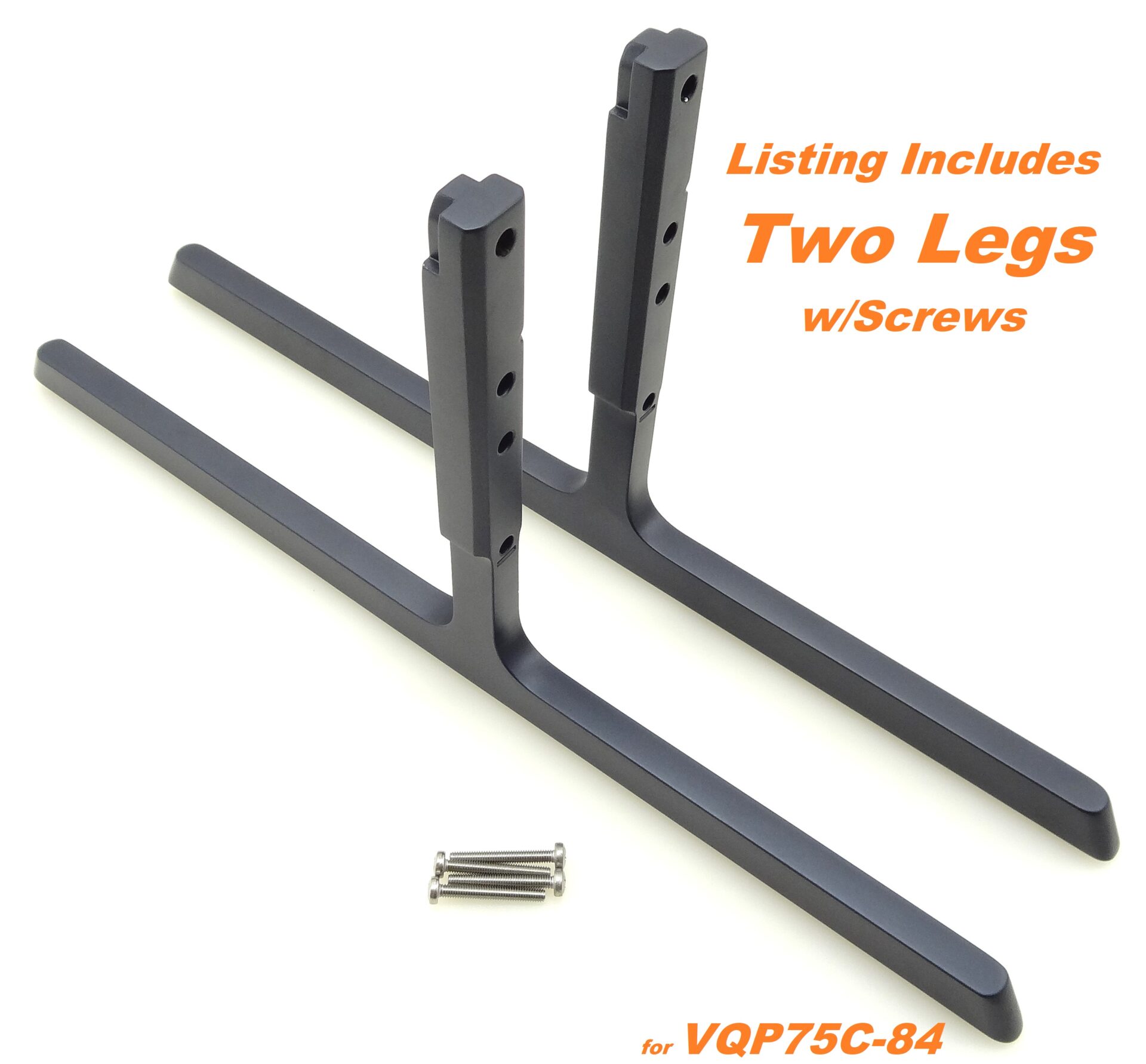 New Vizio VQP75C-84 TV Stand Legs w/ Screws