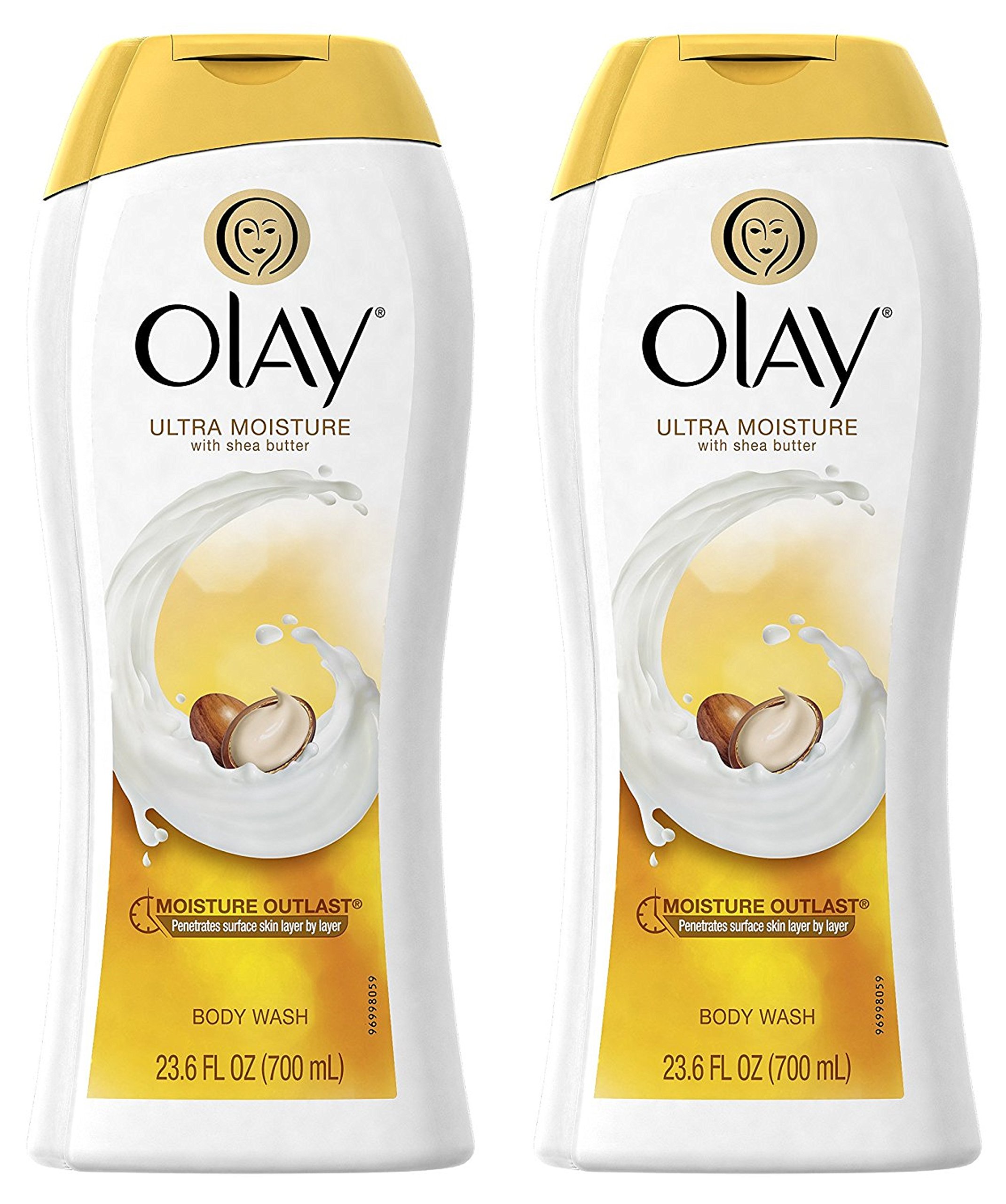 Olay Ultra Moisture Body Wash with Shea Butter, 23.6 oz (2-Pack)