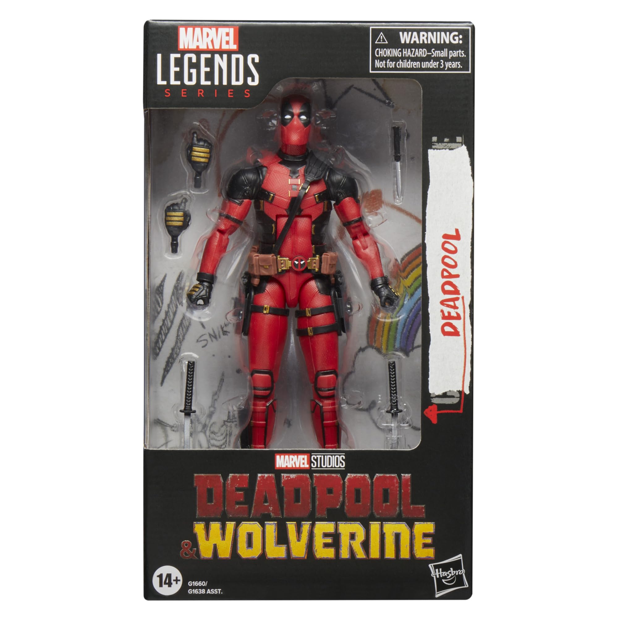 Hasbro Marvel Legend Series Deadpool 2 Action Figure | eBay