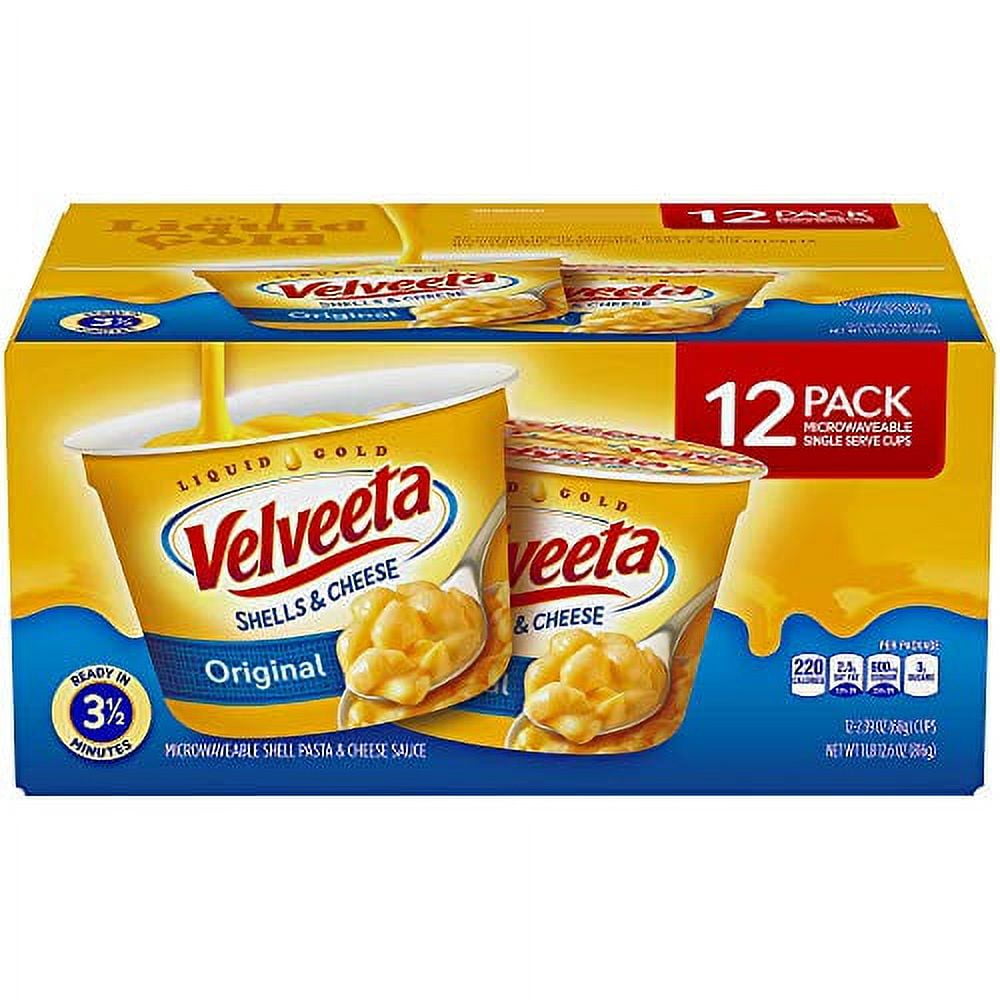 Kraft Velveeta Shells & Cheese Single-Serve Cups (12 Count, 2.39 oz)