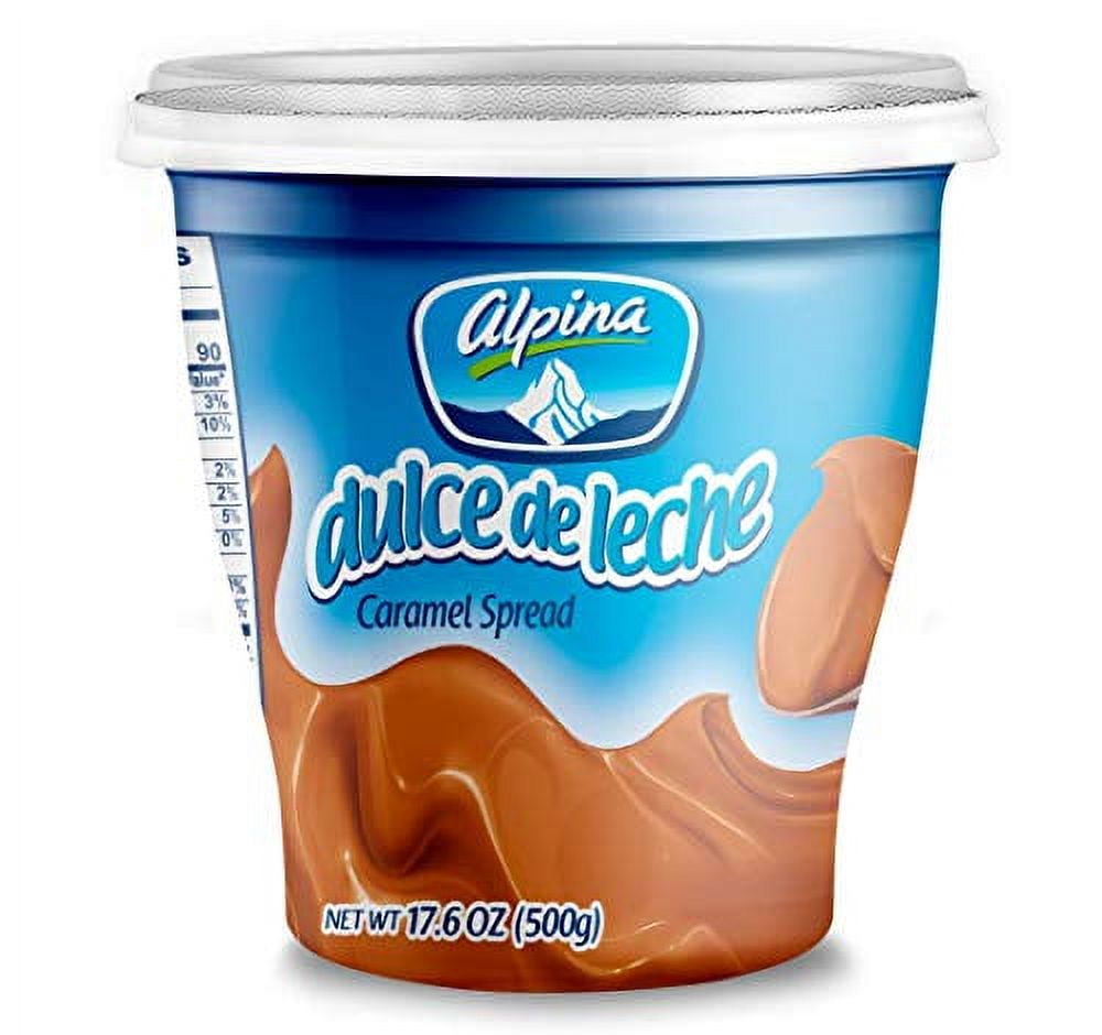 Alpina Dulce de Leche (Arequipe) Caramel Spread, 17.6 oz (2-Pack)
