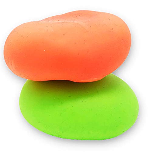 Squishy Stress Relief Balls, Pull & Stretch Bounce Balls (2 Pack)