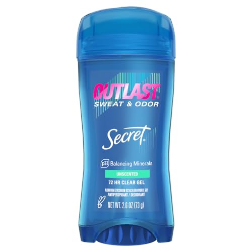 Secret Outlast Xtend Clear Gel Antiperspirant, Unscented