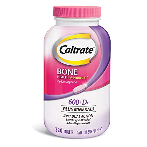 Caltrate 600+D3 Calcium & Vitamin D3 Supplement, 320 Tablets