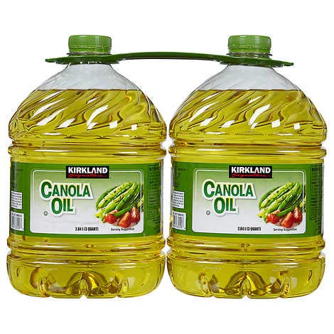Kirkland Signature Canola Oil, 2.84 L (2-Count)