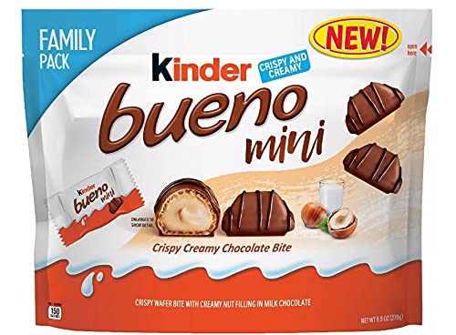 Kinder Bueno Mini Crispy Wafer Chocolate Bites, 9.5 oz
