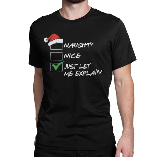 BROOKLYN VERTIKAL lustig Weihnachten Weihnachtsmann ungezogen schön Urlaub kurzärmelig kre... - Bild 17 von 48