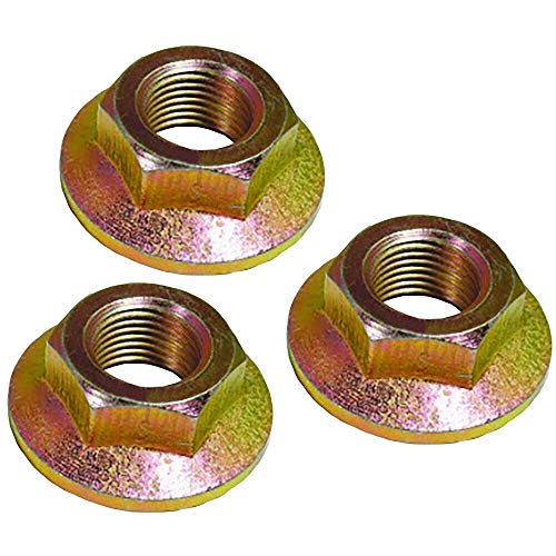 TITISKIN (3 Pack) Spindle Blade Nut for Cub Cadet Zero Turn Mower RZT 50 - RZT 5