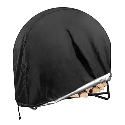 Coolrunner Firewood Log Hoop Cover 40 Inch Round Fire Wood Rack Cover Outdoor W Coolrunner Firewood Log Hoop Cover 40 Inch Round Fire Wood Rack Cover Outdoor W
