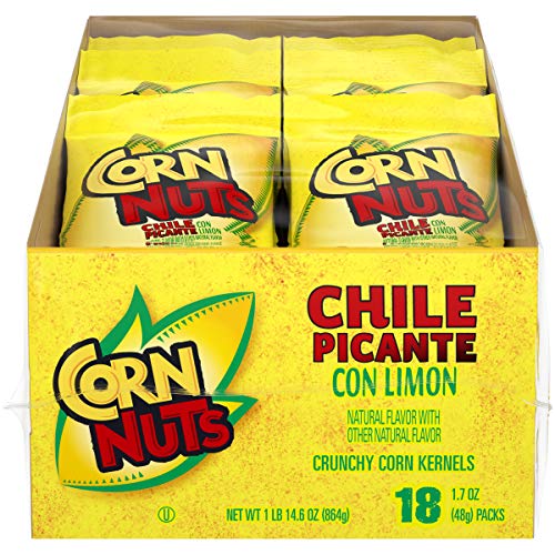 Corn Nuts Chile Picante con Limon Crunchy Corn Kernels (1.7 oz, 18-Pack)