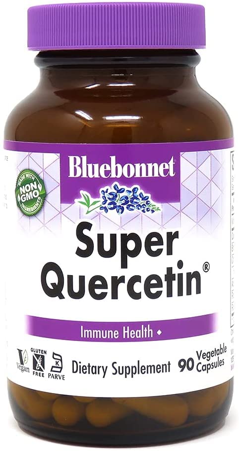 Bluebonnet Wellness Bundle: B-Complex 100, Quercetin Vitamin C & Zeaxanthin Plus Lutein (3-Pack)