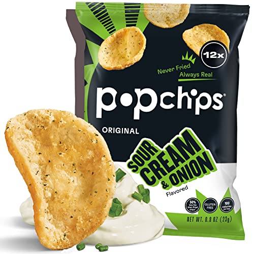 Popchips Sour Cream & Onion Potato Chips