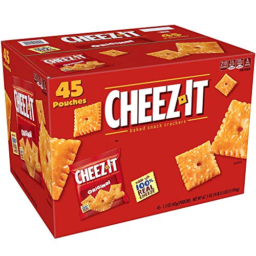 Cheez-It Original Baked Snack Crackers, 1.5 oz (45-Count)