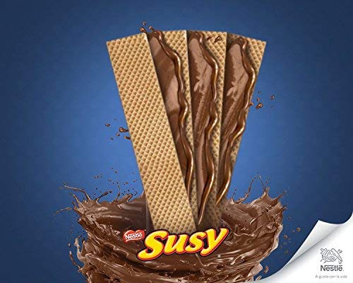 Nestle Susy Maxi Chocolate-Filled Wafer Cookies, 16-Pack