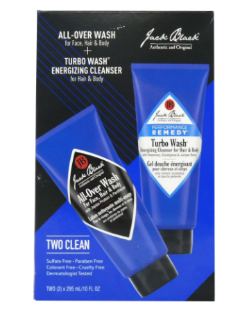 Jack Black All Over Wash & Turbo Wash Combo Pack for Men