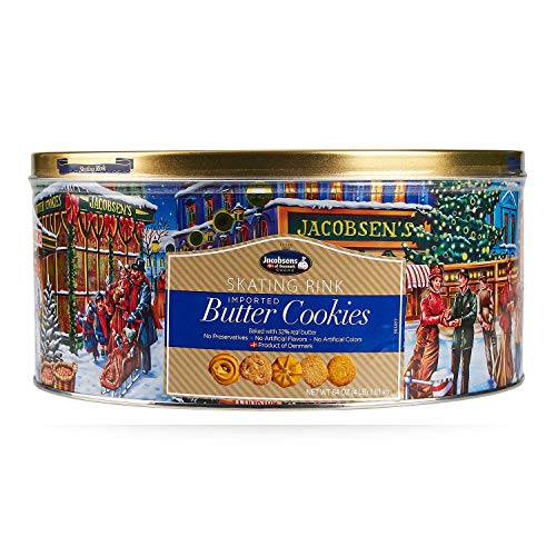 Jacobsen's Danish Butter Cookies, 64 oz Tin