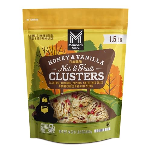 Member's Mark Honey Vanilla Nut & Fruit Clusters, 24 oz