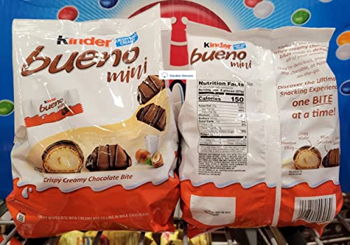 Kinder Bueno Mini Chocolate Bites, 17.1 oz (2 Bags)