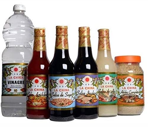 La China Venezuelan Soy Sauce & Garlic Sauce Set, 10.14 fl oz Each (2-Pack)