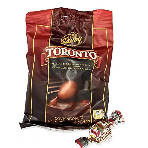 Nestle Savoy Toronto Chocolate-Covered Hazelnuts, 125 g (2 Pack)