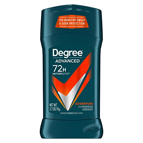 Degree Men Adventure Advanced Antiperspirant Deodorant Stick, 2.7 oz (Pack of 3)