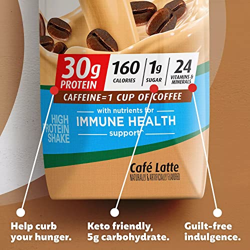 Premier Protein 30g Protein Shake, Cafe Latte (11 fl oz, 15-Pack)