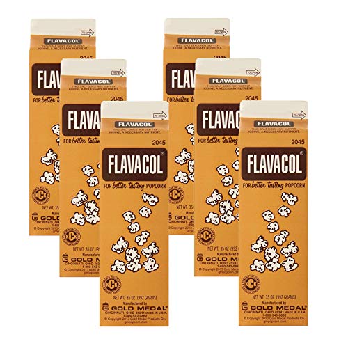 Gold Medal Flavacol Seasoning Popcorn Salt, 35 oz, 6-Pack