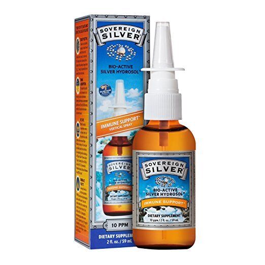 Sovereign Silver BioActive Hydrosol Immune Support Spray, 10 ppm, 2 oz (3-Pack)