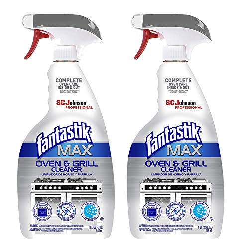 Fantastik Max Oven & Grill Cleaner Spray, 32 oz (Pack of 2)
