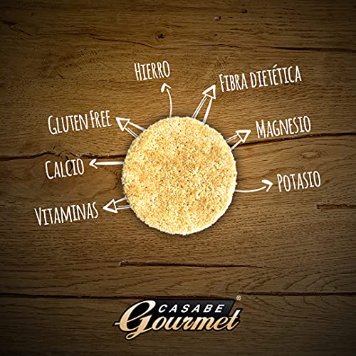 Casabe Gourmet Casabito Garlic Cassava Crackers – Vegan & Gluten-Free (Box of 12)