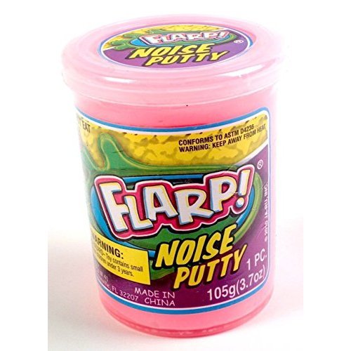 Paradise Flarp Noise Putty, 3-Pack (Colors May Vary)