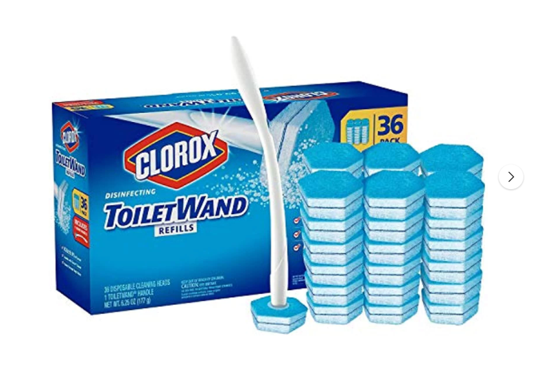 Clorox ToiletWand Disposable Toilet Cleaning Refills, Rainforest Rush (36 Count)