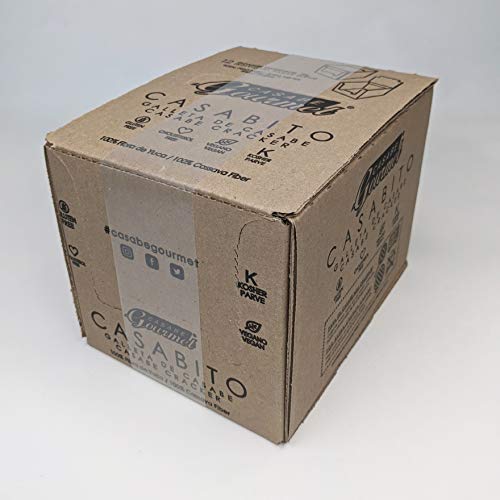 Casabito Venezuelan Casabe Crackers, Gluten-Free & Vegan (12 Packs)