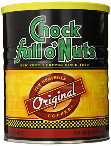 Chock full o'Nuts Original Blend Ground Coffee, 48 oz (Medium Roast)