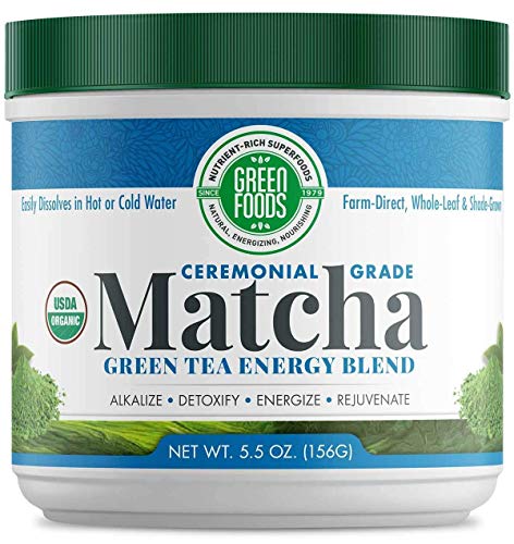 Green Foods Organic Matcha Green Tea Powder