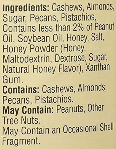 Savanna Orchards Gourmet Honey Roasted Nut Mix – Cashews, Almonds, Pecans & Pistachios (2 Pack, 30 oz Each)