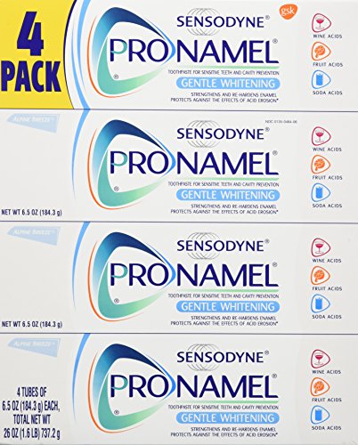 Sensodyne Pronamel Gentle Whitening Toothpaste, 6.5 oz (4-Pack)