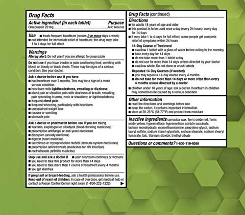 Kirkland Signature Omeprazole Acid Reducer