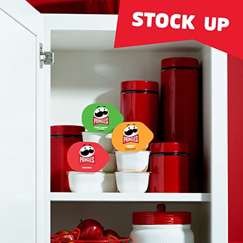 Pringles Potato Crisps Variety Pack, 12.9 oz (18 Snack Cups)