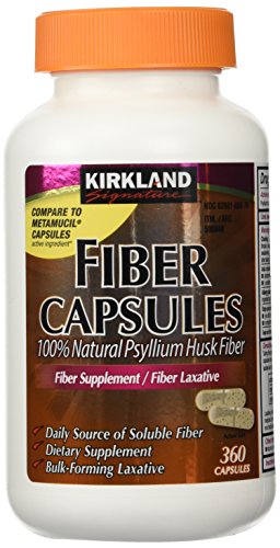 Kirkland Signature Fiber Capsules, 360 Capsules (2-Pack)